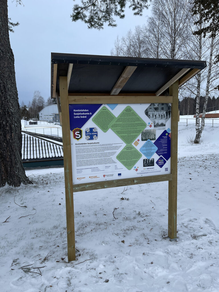 PLAY Kontiolahti -blogi: Uusi muistomerkki Suojeluskunnalle ja Lotta Svärdille
